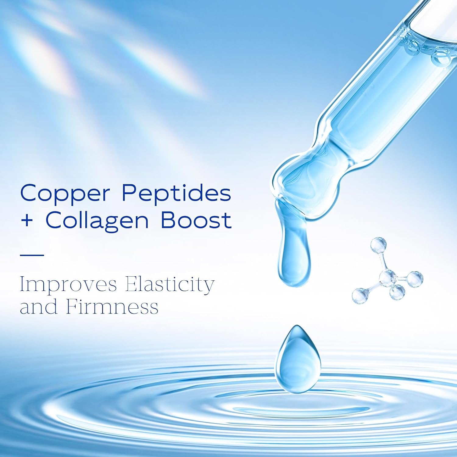 GHK-Cu Copper Peptide Serum with Plant Stem Cells, EGF, and Hyaluronic Acid, 25mL, New Condition - Image 4