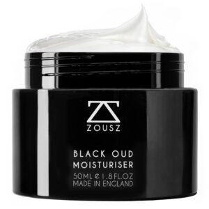 Black Oud Mens Face Moisturiser – Hydrating Daily Face Cream, Natural Facial Moisturiser for Men, Ultimate Mens Skin Care Solution – Perfect Men's Face Cream Gift for Him, 50mL
