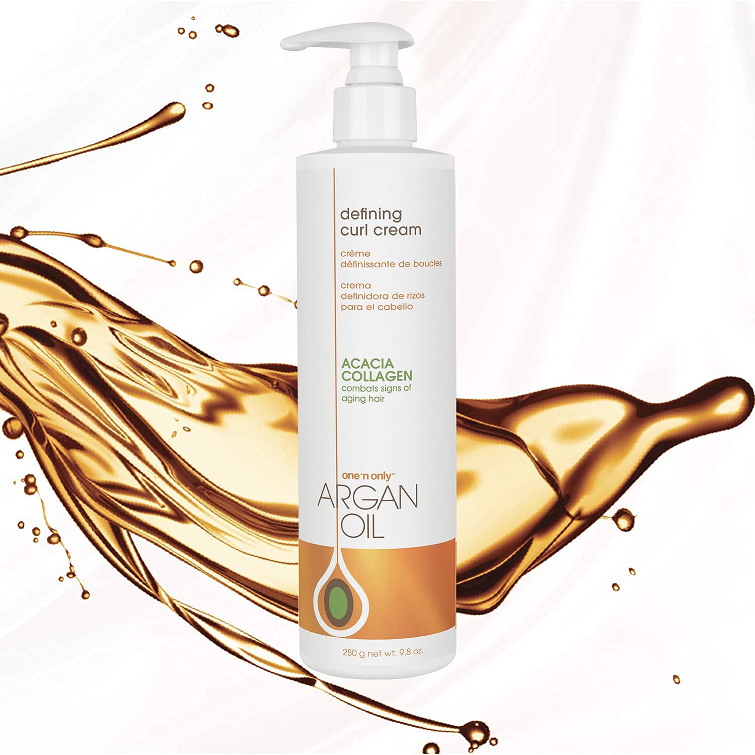 One 'n Only Argan Oil Curl Cream Leave-in 9.8 oz for Enhanced Definition and Hydration - Image 2