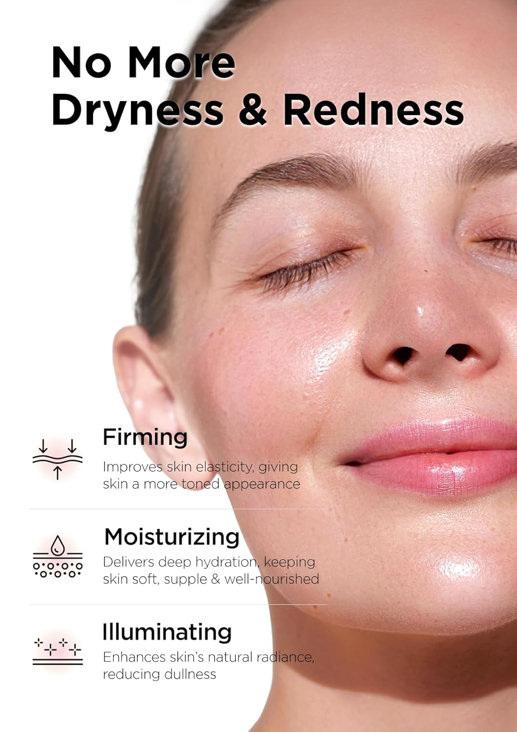 Hanskin Real Complexion Hyaluronic Moisture Cream,Hyaluronic Acid Moisturizer with Niacinamide Vitamin E Moisturizing Lotion for Sensitive and Dry Skin Korean Skincare 1.69 fl.oz. - Image 4