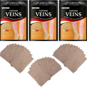 36PCS Varicose Veins Patch - Natural Relief Treatment for Legs, Spider Varicose Vein, Strengthen Capillary Health and Improve Blood Circulation
