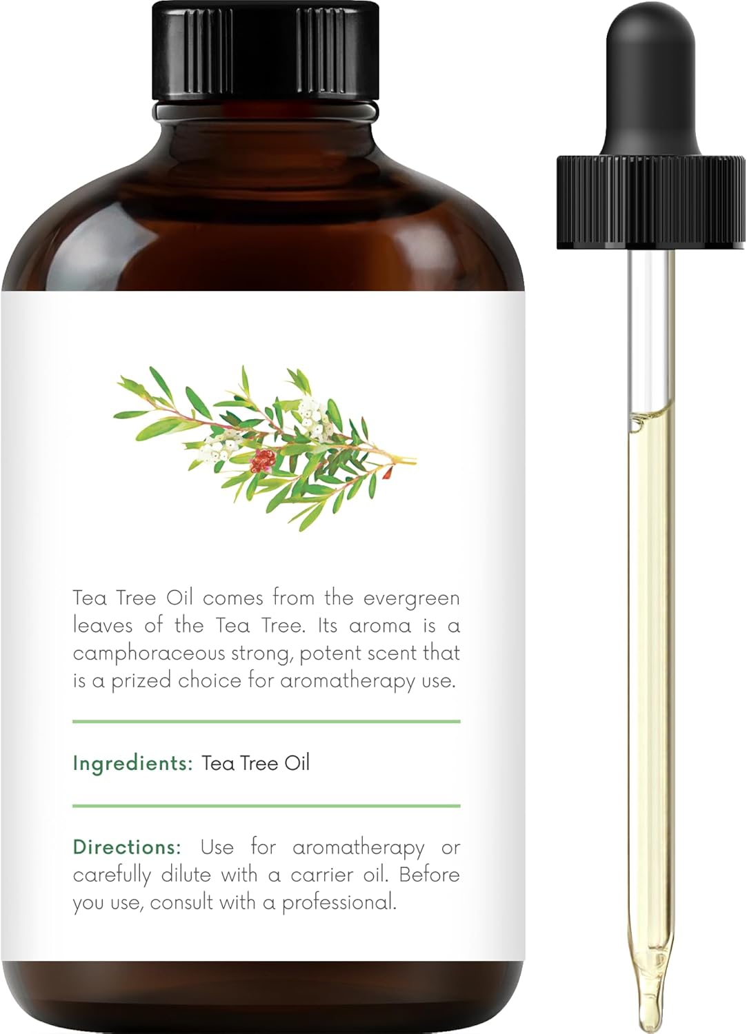 Handcraft Blends Tea Tree Essential Oil - Huge 4 Fl Oz - 100% Pure and Natural - Premium Grade Essential Oil for Diffuser and Aromatherapy, and DIY Soap Making - Image 3