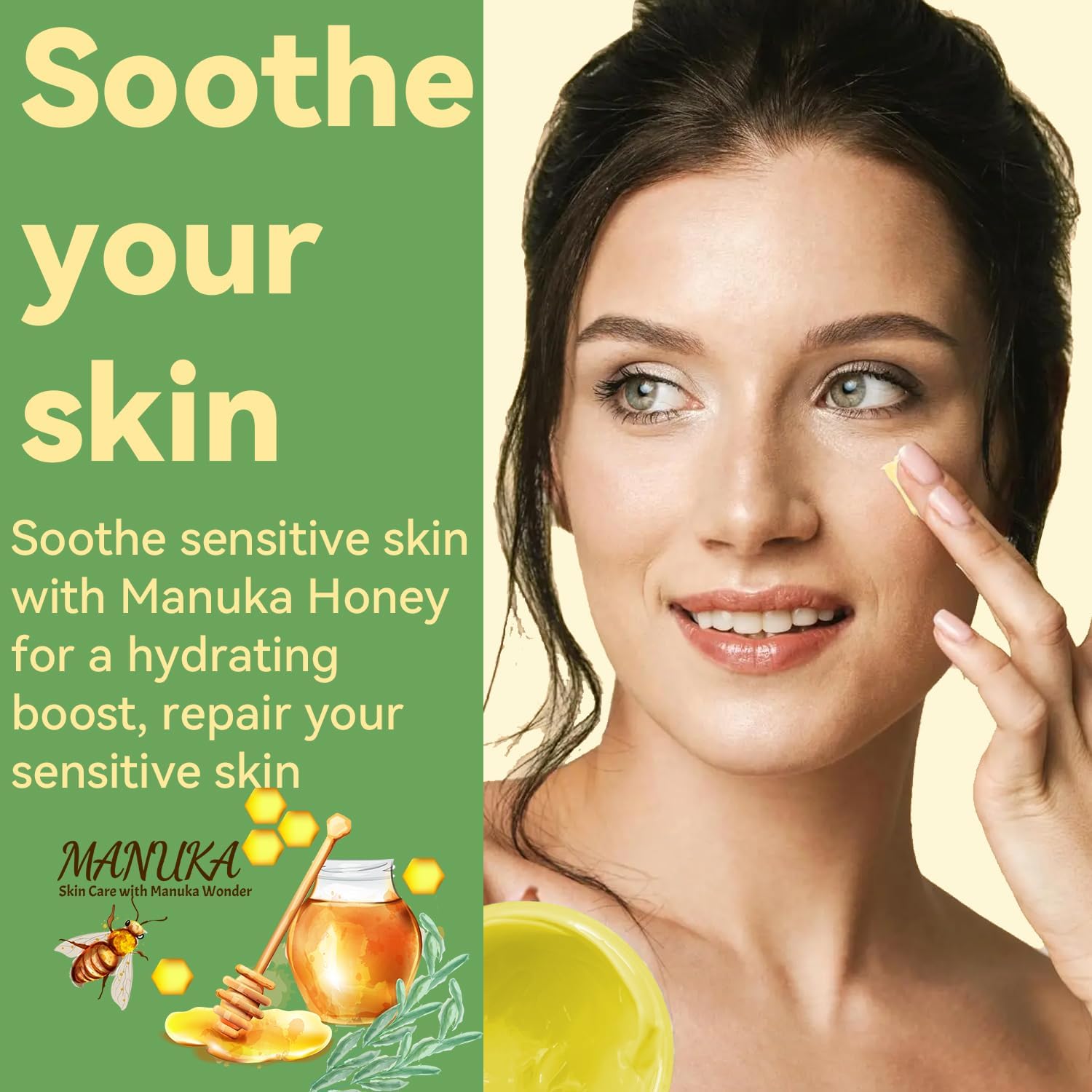 Draw Salve Tea Tree and Manuka Honey Cream for Boils Cysts Bites and Itching Relief 2 oz - Image 4
