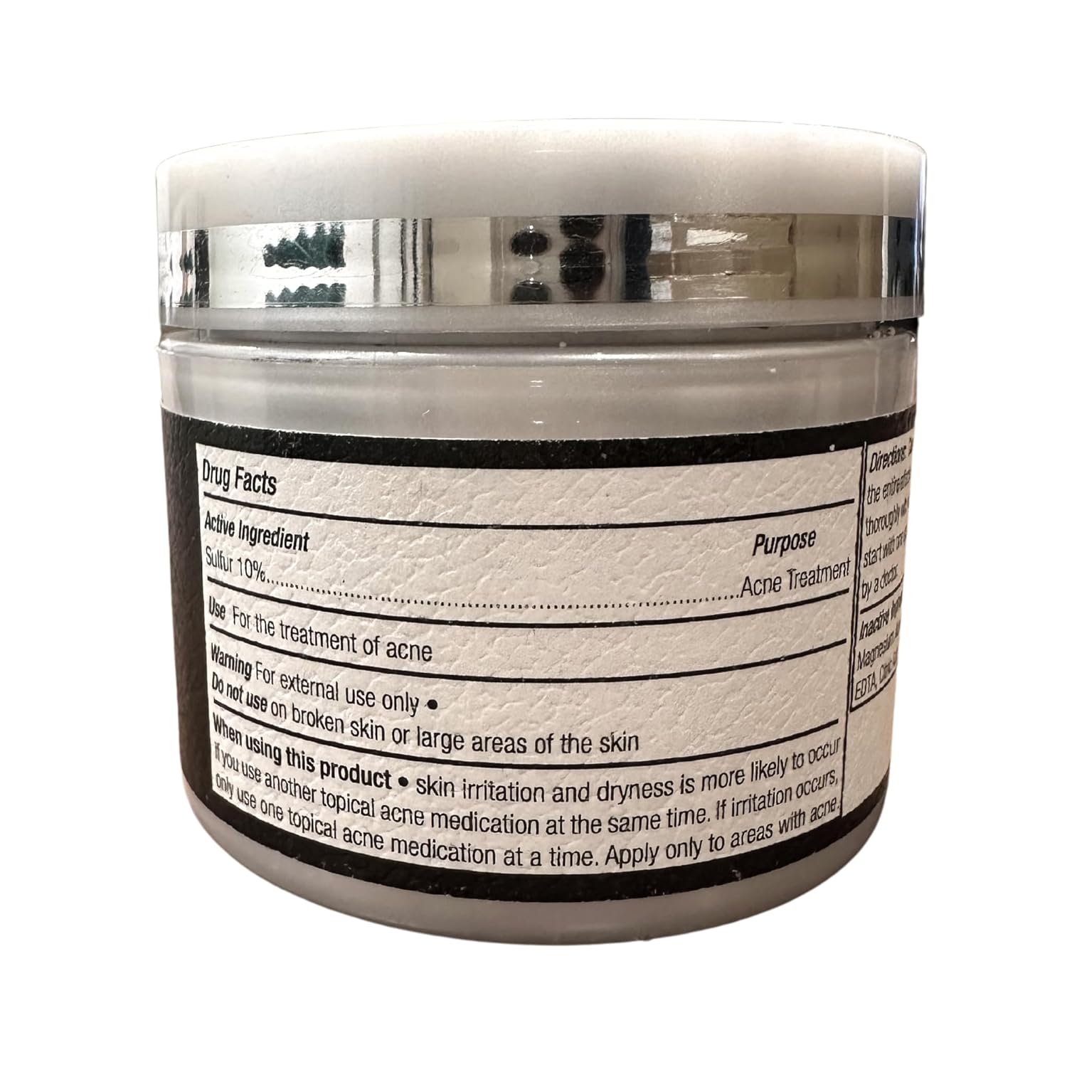 AziMD Skincare Detoxifying Face Mask with 10% Sulfur, Kaolin Clay, Charcoal for Acne, Rosacea Prone Skin, 3 oz - Image 5