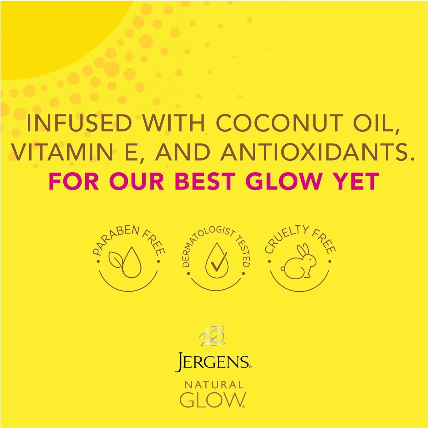 Jergens Natural Glow SPF 20 Self Tanner Face Moisturizer for Medium to Deep Skin, 3 oz - Image 7