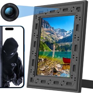 Hidden Camera Picture Frame - Spy Camera - WiFi HD 1080P - Offline PIR Motion Detection Video Record Video-only Night Vision - 365 Days Standby Nanny Cam