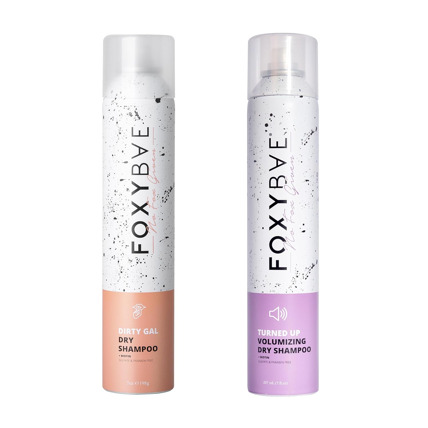FoxyBae Dry Shampoo Duo Kit - with Biotin - Dirty Gal and Turned Up - Refreshes, Volumizing, Absorbs Oil - for All Hair Types - 2 x 7 Fl Oz - Image 7