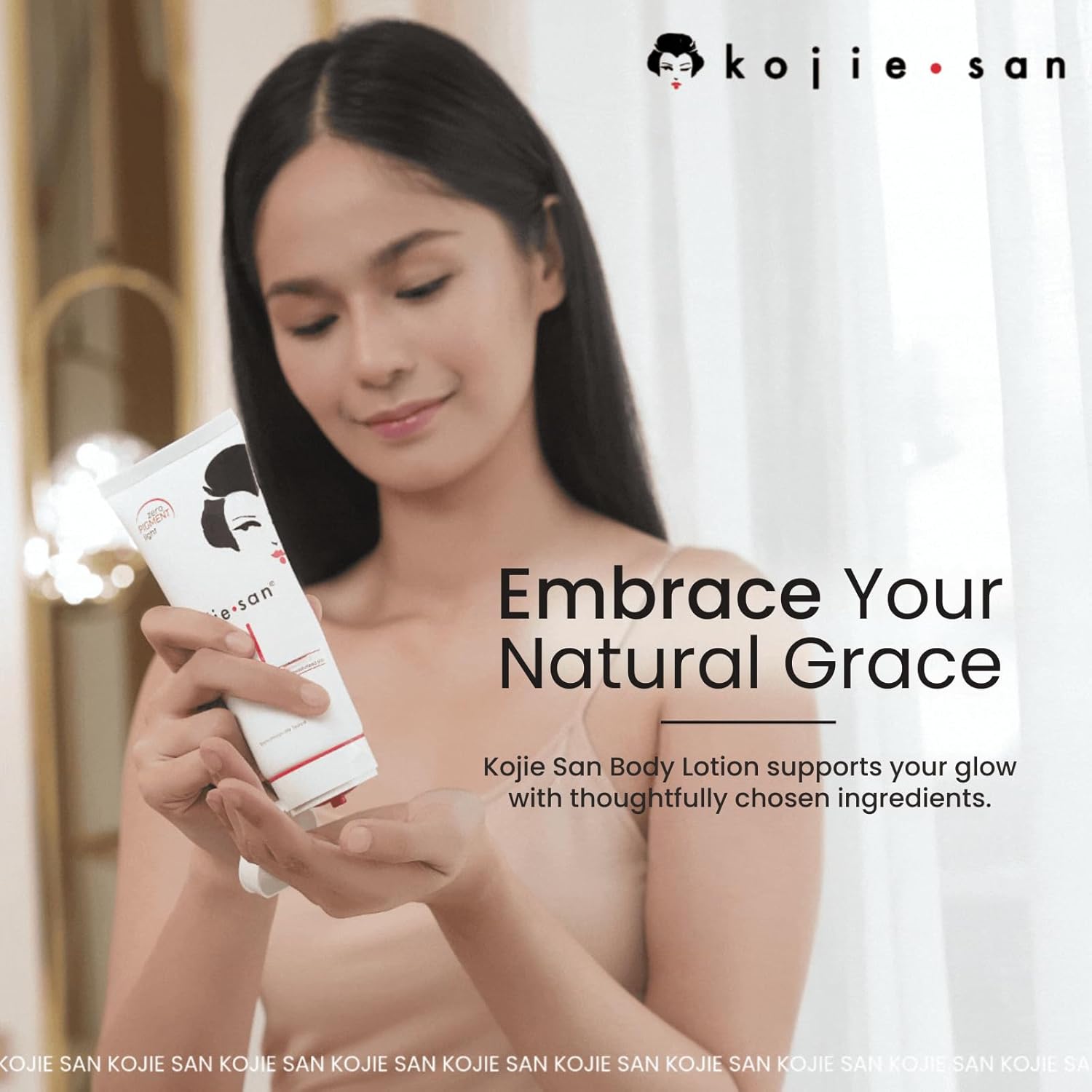 Kojie San Kojic Acid Body Lotion - Nourishing & Skin Refining Body Lotion with Rosehip, Shea Butter & Vitamin E for Flawless Even Skin Tone - 100G - Image 2
