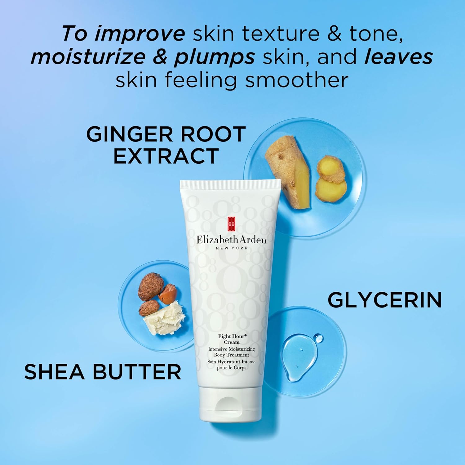 Elizabeth Arden Eight Hour Intensive Moisturizing Body Treatment, Dry Skin Lotion, Premium Skin Care - Image 7