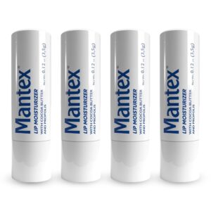 Beelife Propolis, Cupuaçu, Cocoa Butter Lip Balm- Chapstick Total Hydration, 12 Hrs Protection & Antioxidant- Natural Healing Properties, Lip Butter for Dry Cracked Lips (3.5 gr./ 0.12 Oz.)- 4 Pack