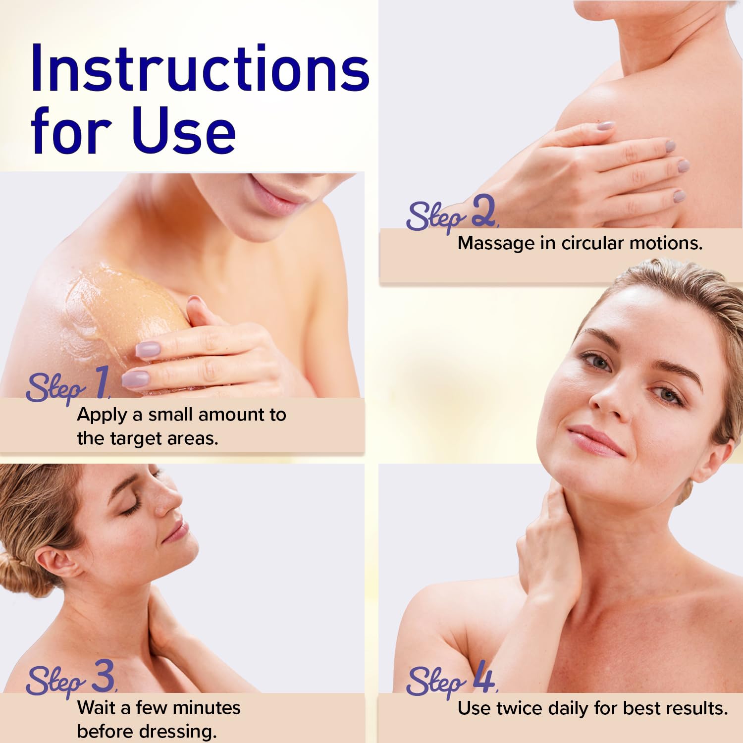 Enaskin Naturals Smoothing Body Serum Lotion for Dry and Crepe Skin: Anti-Wrinkle, Hydrating, Firming with Hyaluronic Acid & Niacinamide, Non-Greasy, for All Skin Type - Image 7