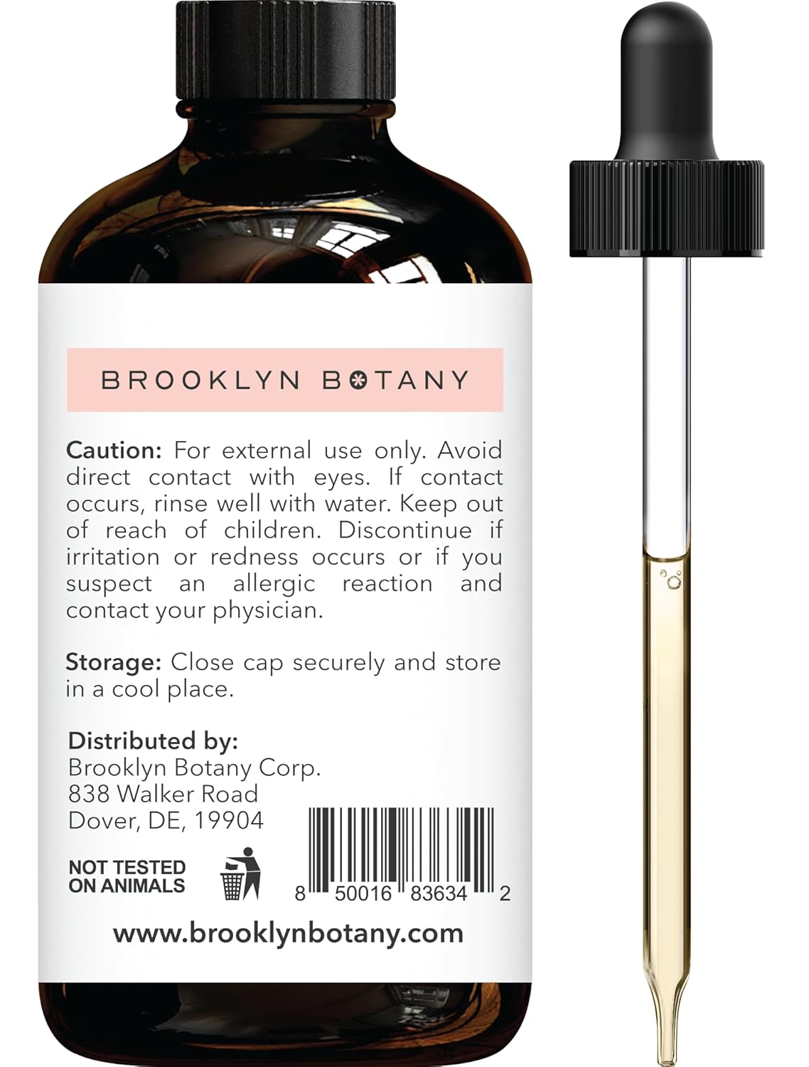 Brooklyn Botany 4 Oz 100% Pure Tea Tree Essential Oil for Aromatherapy with Dropper - Image 4