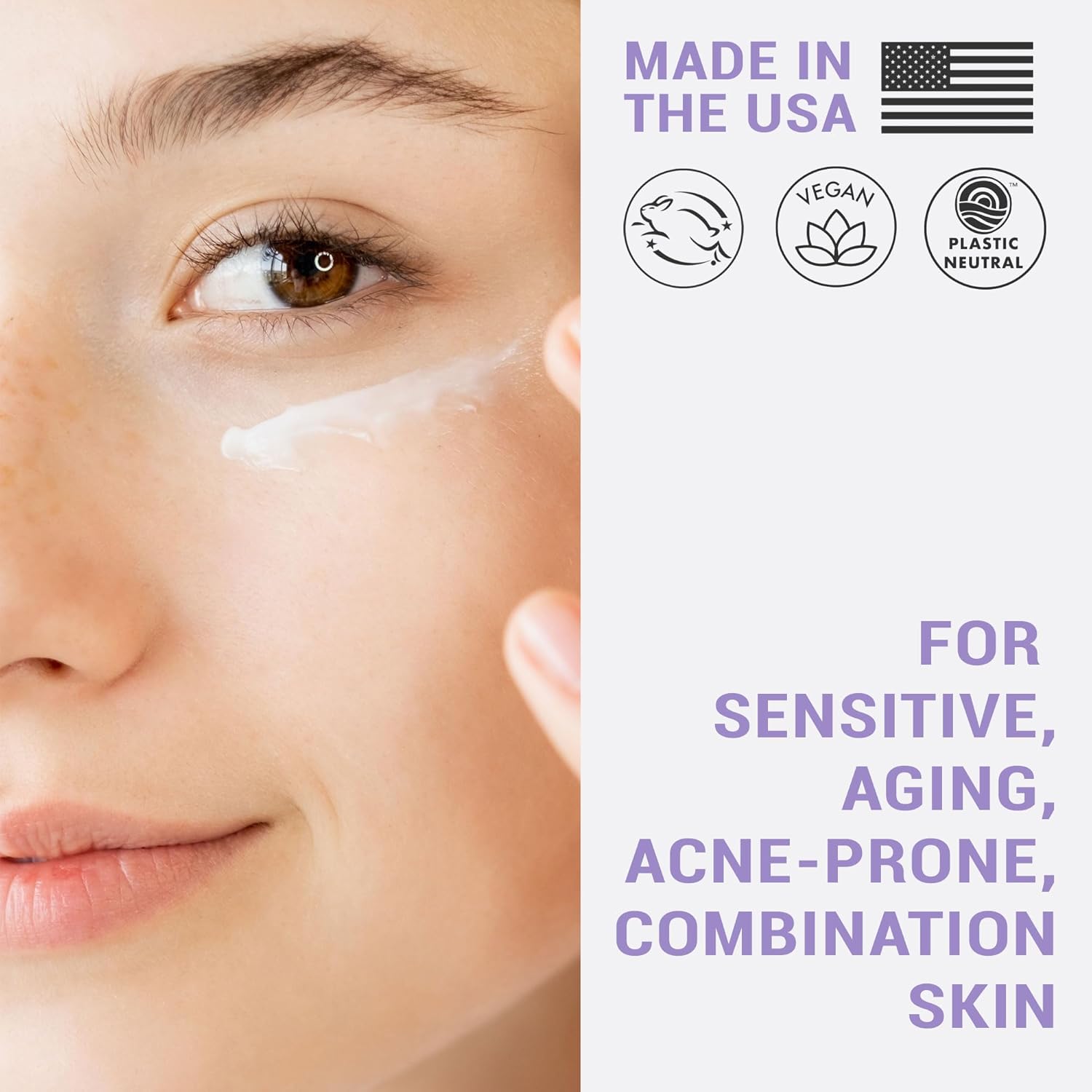 Bakuchiol Anti-Aging Serum USA Made Vegan Cruelty Free Smooths Skin Reduces Fine Lines - Image 4