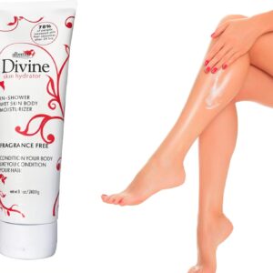 Divine Skin Hydrator in Shower Body moisturizer unscented Fragrant Free Helps Dry Itchy Irritated Skin 8.5 oz