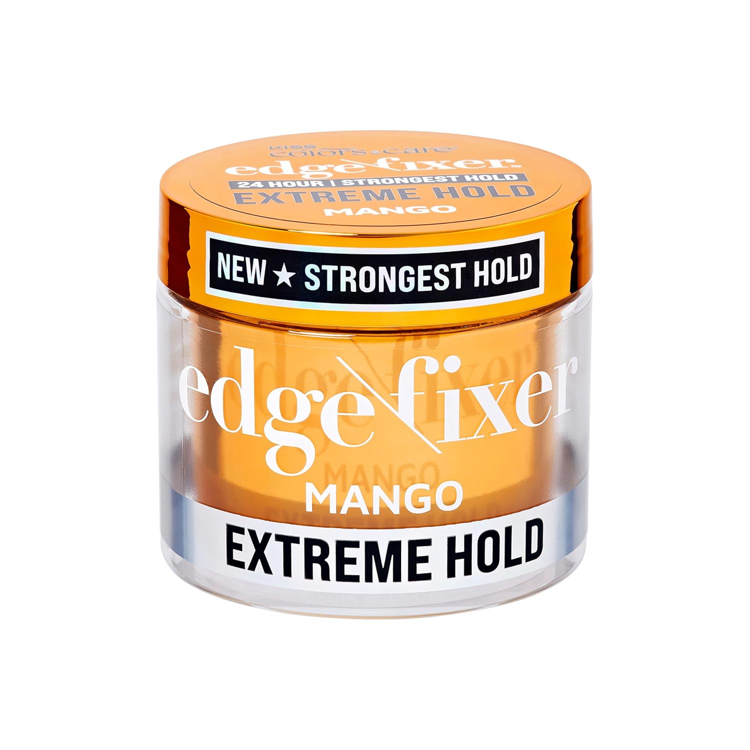 KISS Edge Fixer Hair Gel, 3.38 oz, 24-Hour Hold, No Flake, Mango Scent - Image 9