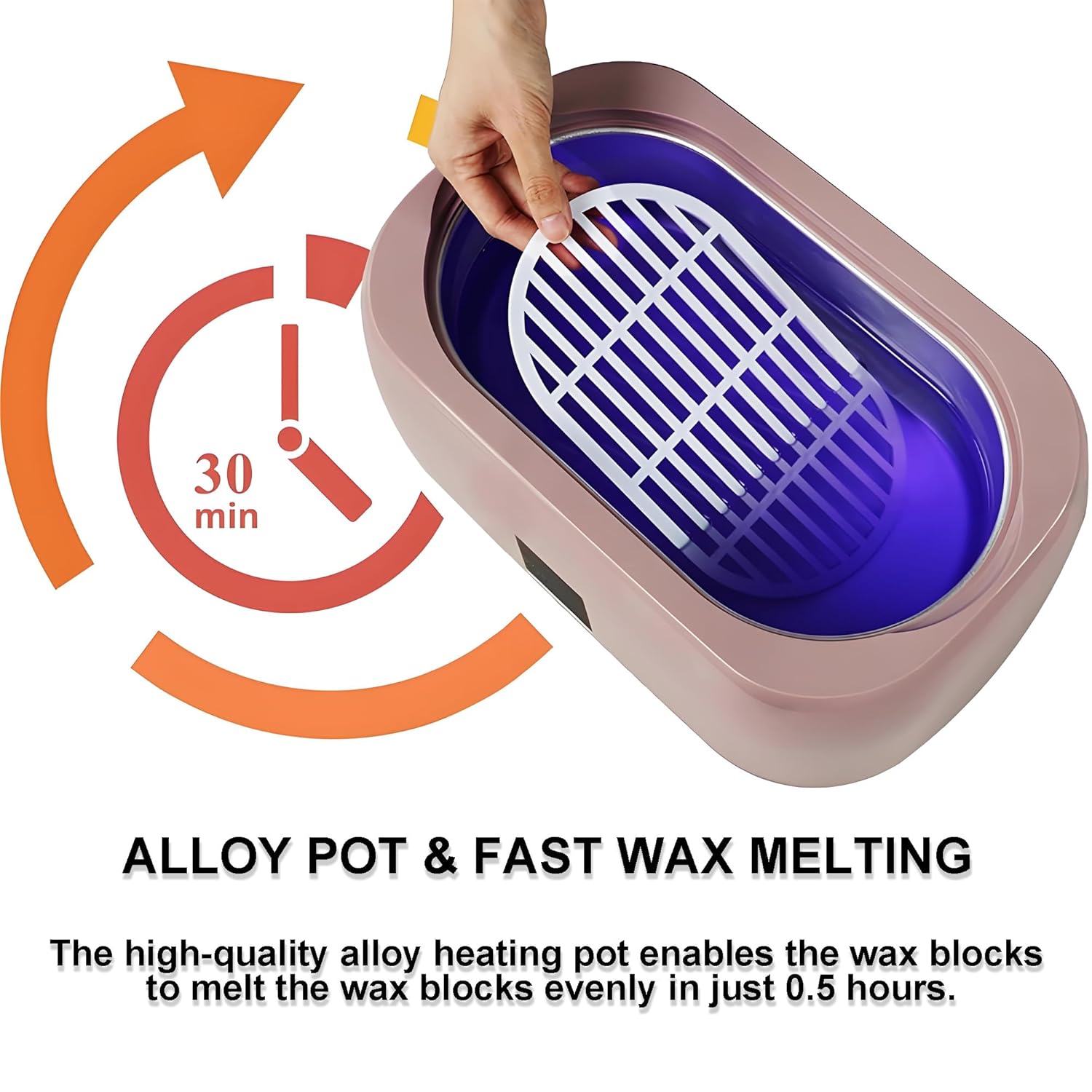 Large Capacity 4000mL Paraffin Wax Warmer Machine for Hands and Feet with Adjustable Temperature Control - Image 3
