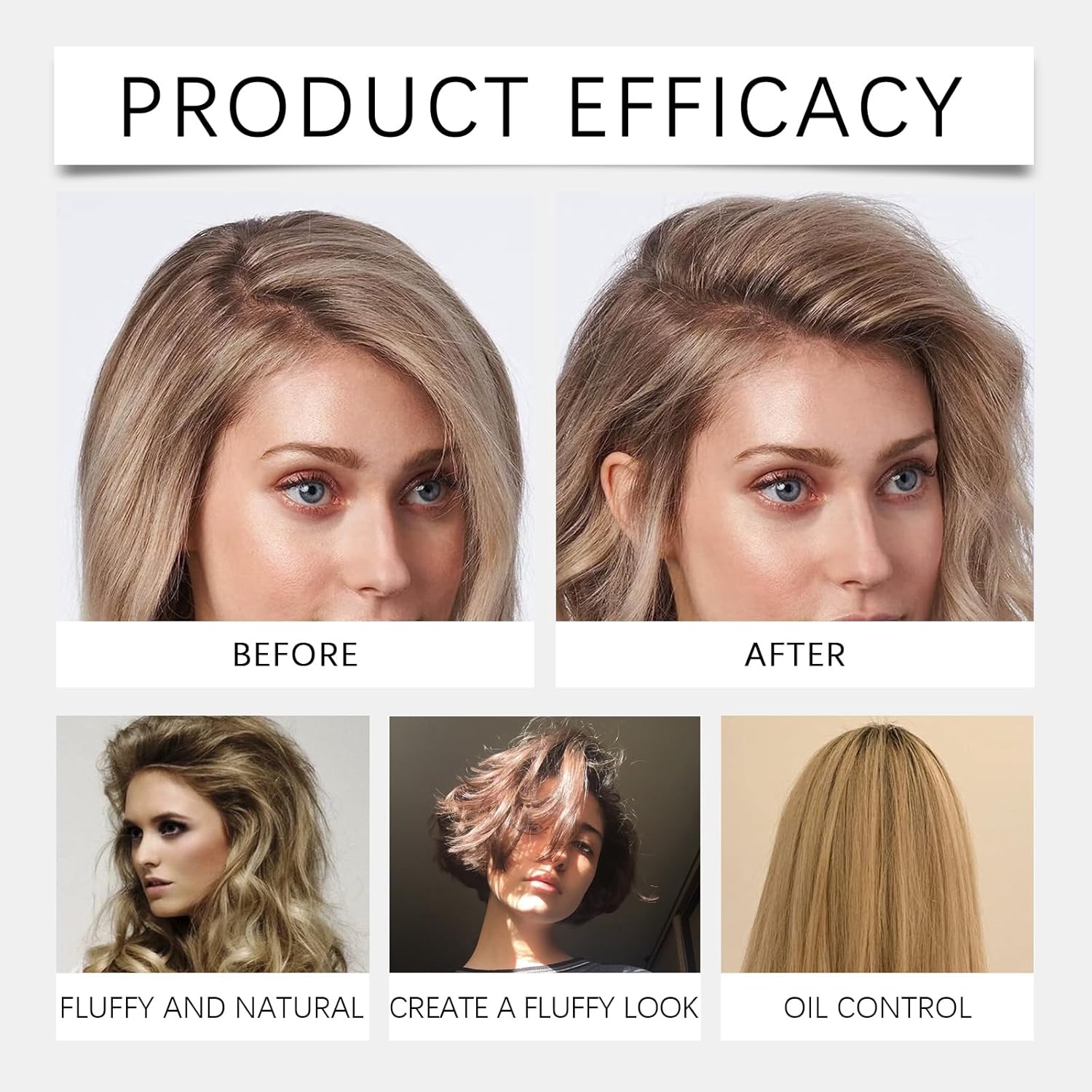 ZYAHHFAC Women's Dry Shampoo for All Hair Types, Volumizing and Nourishing, 1 Piece - Image 5