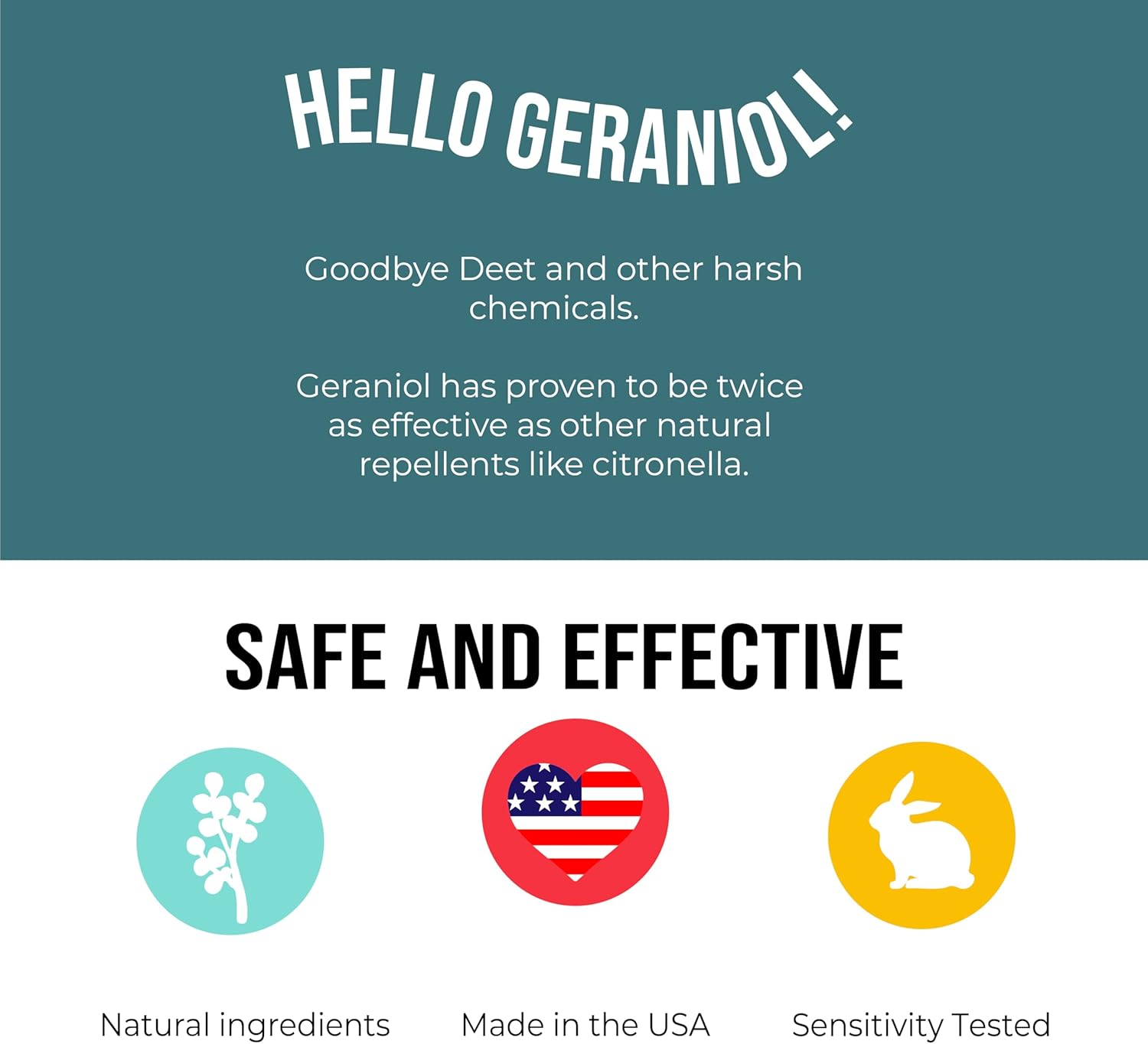 Quitch Geraniol Bug Balm, Bug Spray Alternative Travel Size Repellent, DEET Free Mosquito Shield for Kids, Natural Travel Size Mosquito Repellent Wipes Alternative Balm for Babies, Made in The USA - Image 7