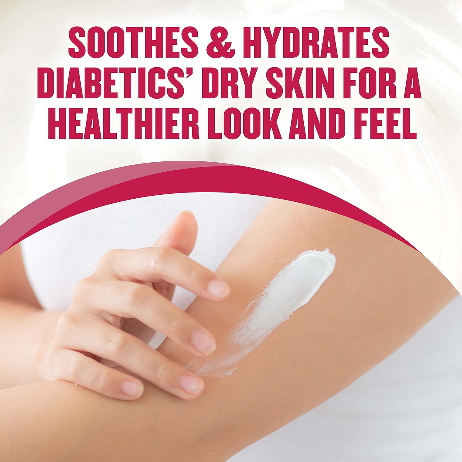 Gold Bond Diabetics' Dry Skin Relief Body Lotion, 13 oz., with Aloe to Moisturize & Soothe - Image 4