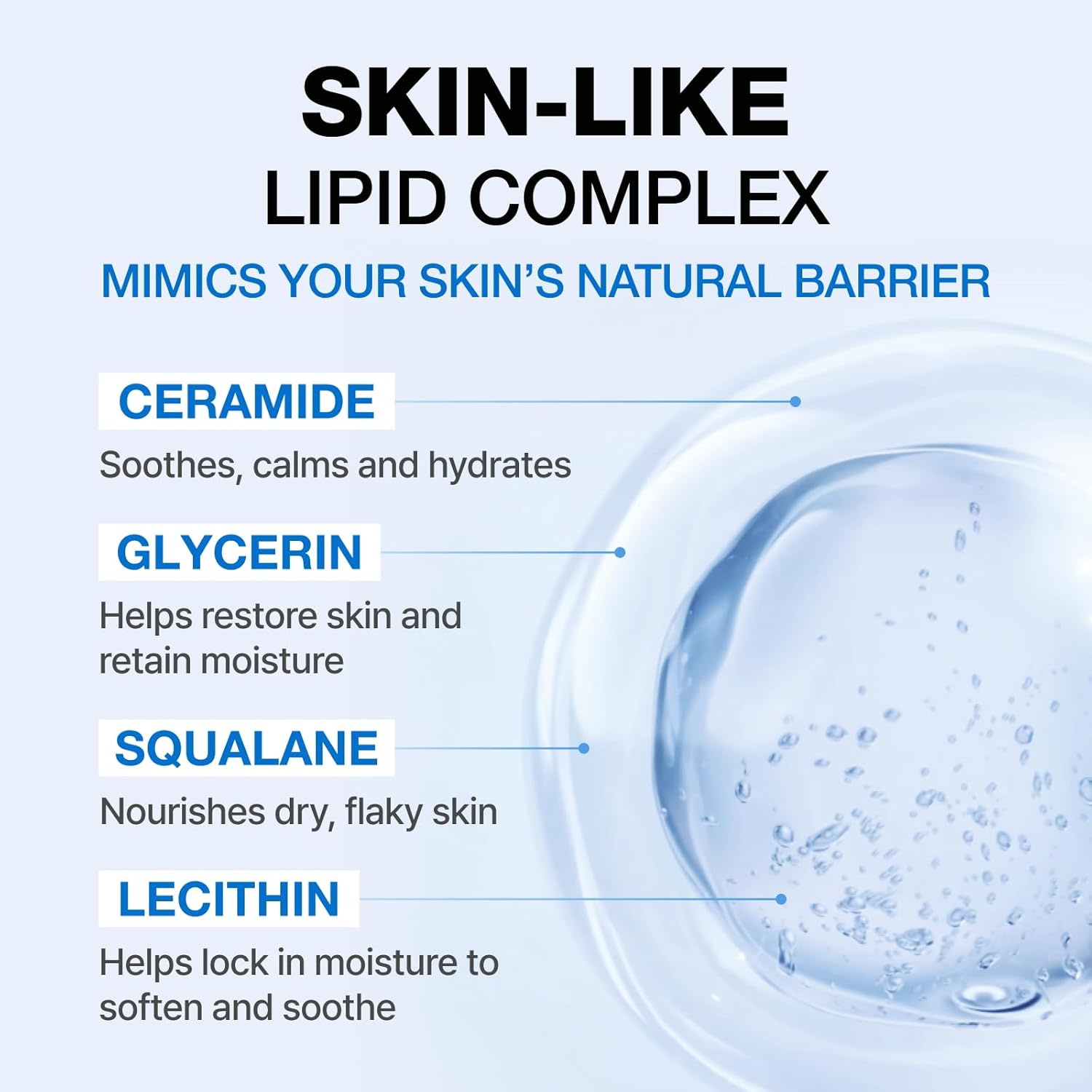 Physiogel Daily Lightweight Hydrating Facial Cream 50ml for Dry Sensitive Skin Ceramide Squalane - Image 6