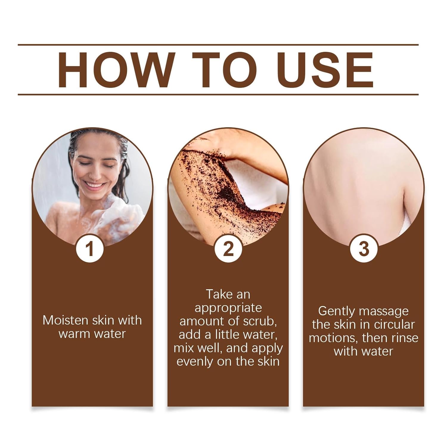 Exfoliating Body Scrub - Coffee Body Scrub with Organic Coffee Extract, for Moisturizing and Exfoliating Skin, Face, Hand, Foot,Great Gifts for Women 1.76 OZ - Image 6