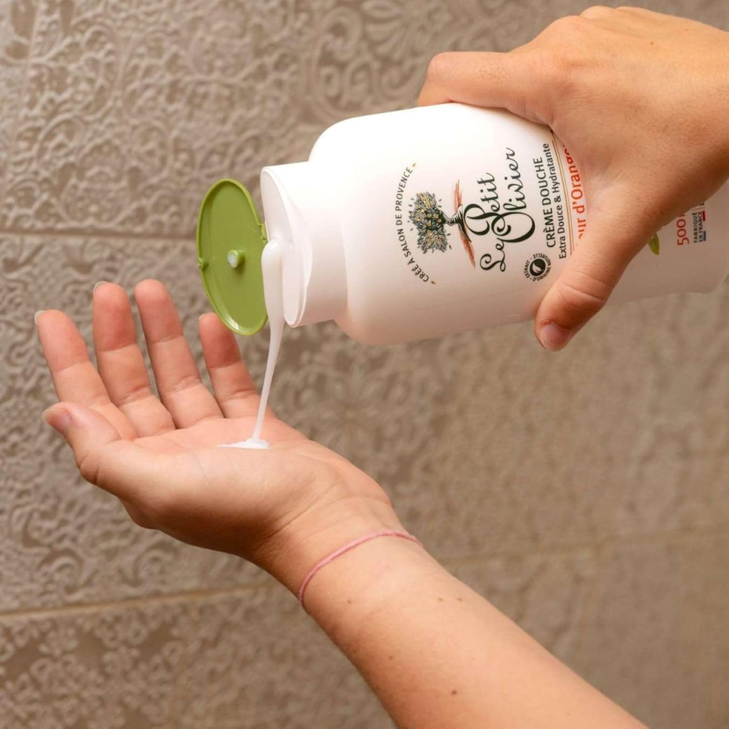 Nourishing Orange Blossom Shower Cream for Women 8.4 oz Gentle Cleanser All Skin Types - Image 3