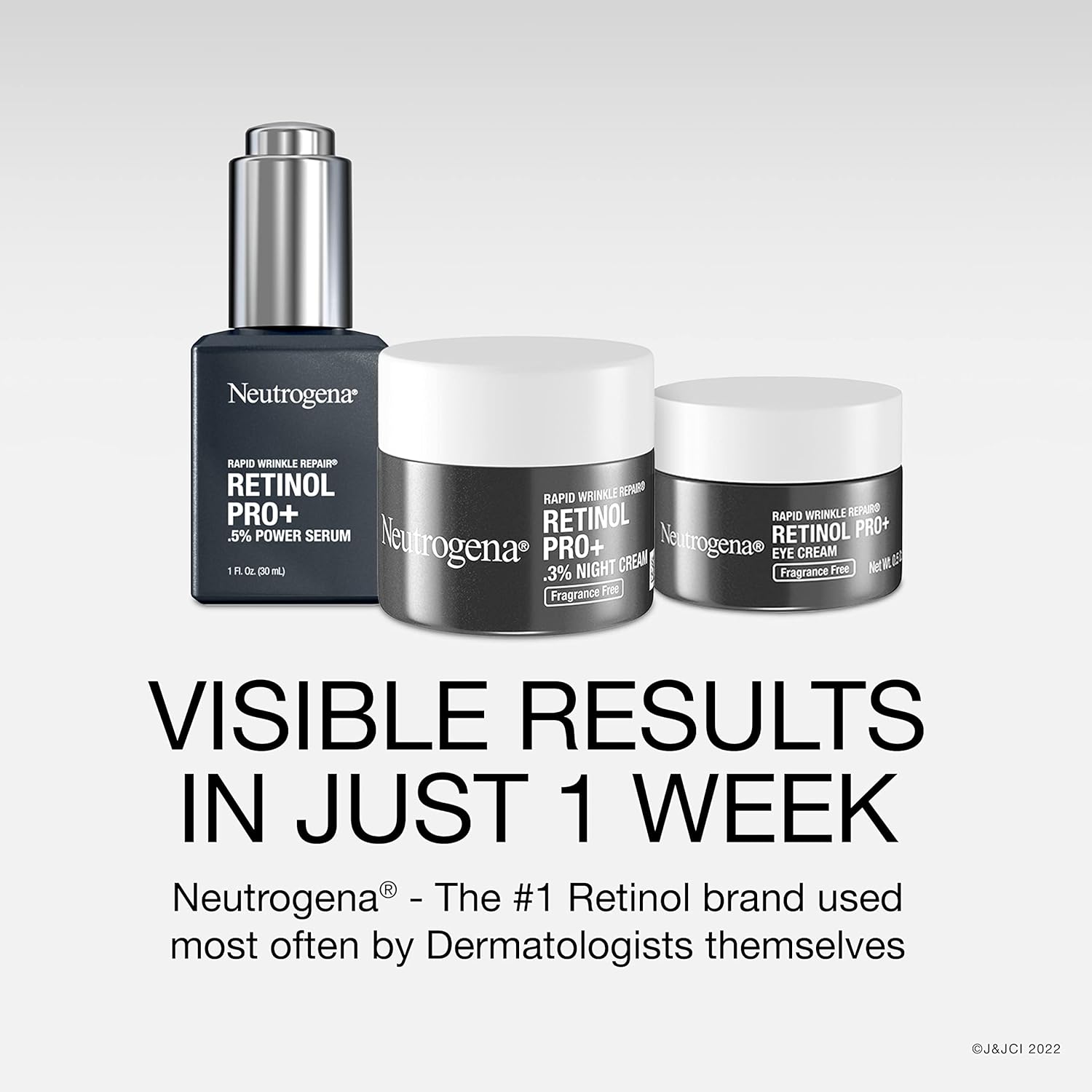 Neutrogena Rapid Wrinkle Repair Retinol Pro+ Anti-Wrinkle Eye Cream, Targeted Eye Cream for Wrinkles & Dark Circles, Formulated without Fragrance, Dyes, Phthalates, and Parabens, 0.5 oz - Image 6