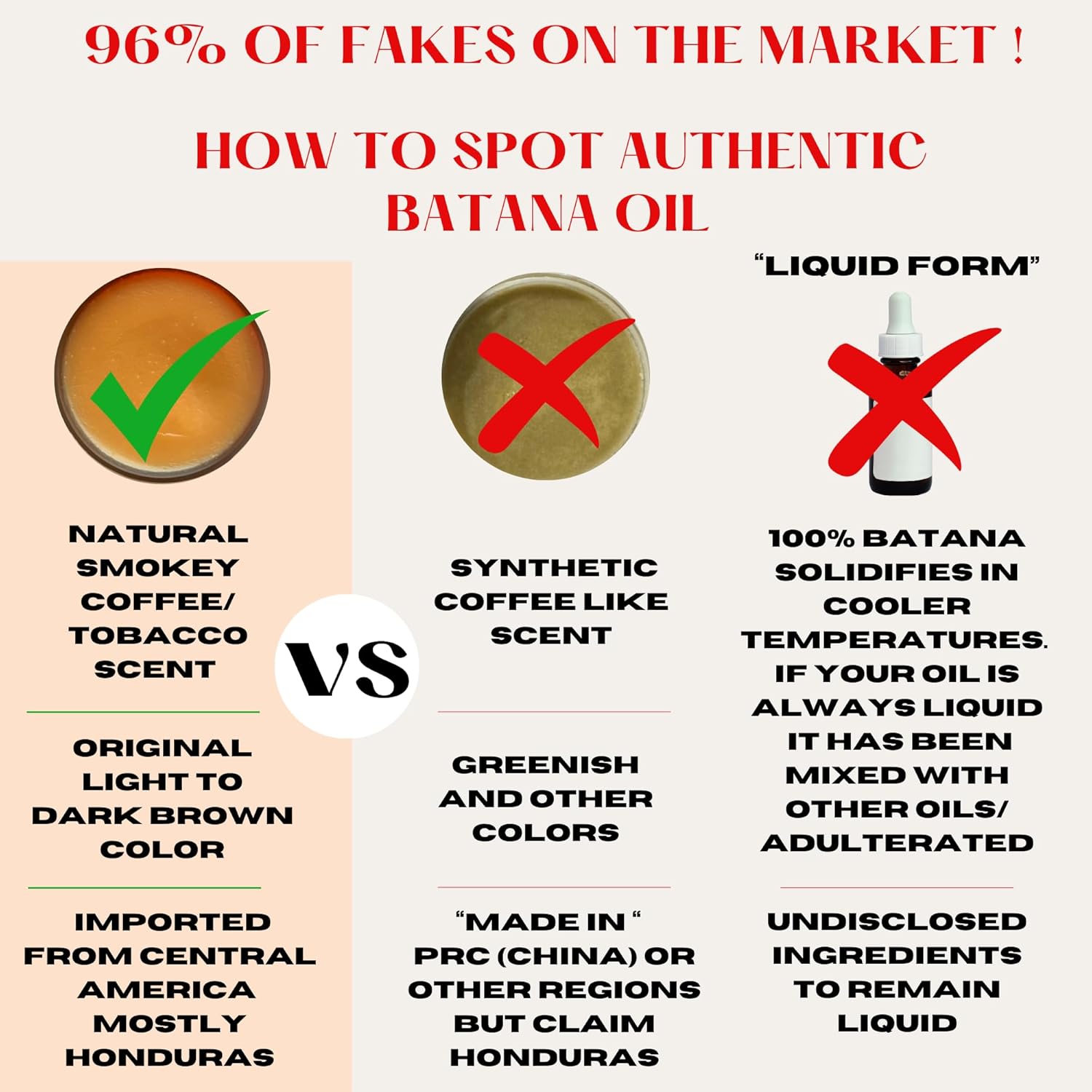 100% Pure Organic Unrefined Batana Oil Hair Growth Mask 4 oz - Enhances Thickness, Prevents Loss, Repairs Split Ends - Image 2