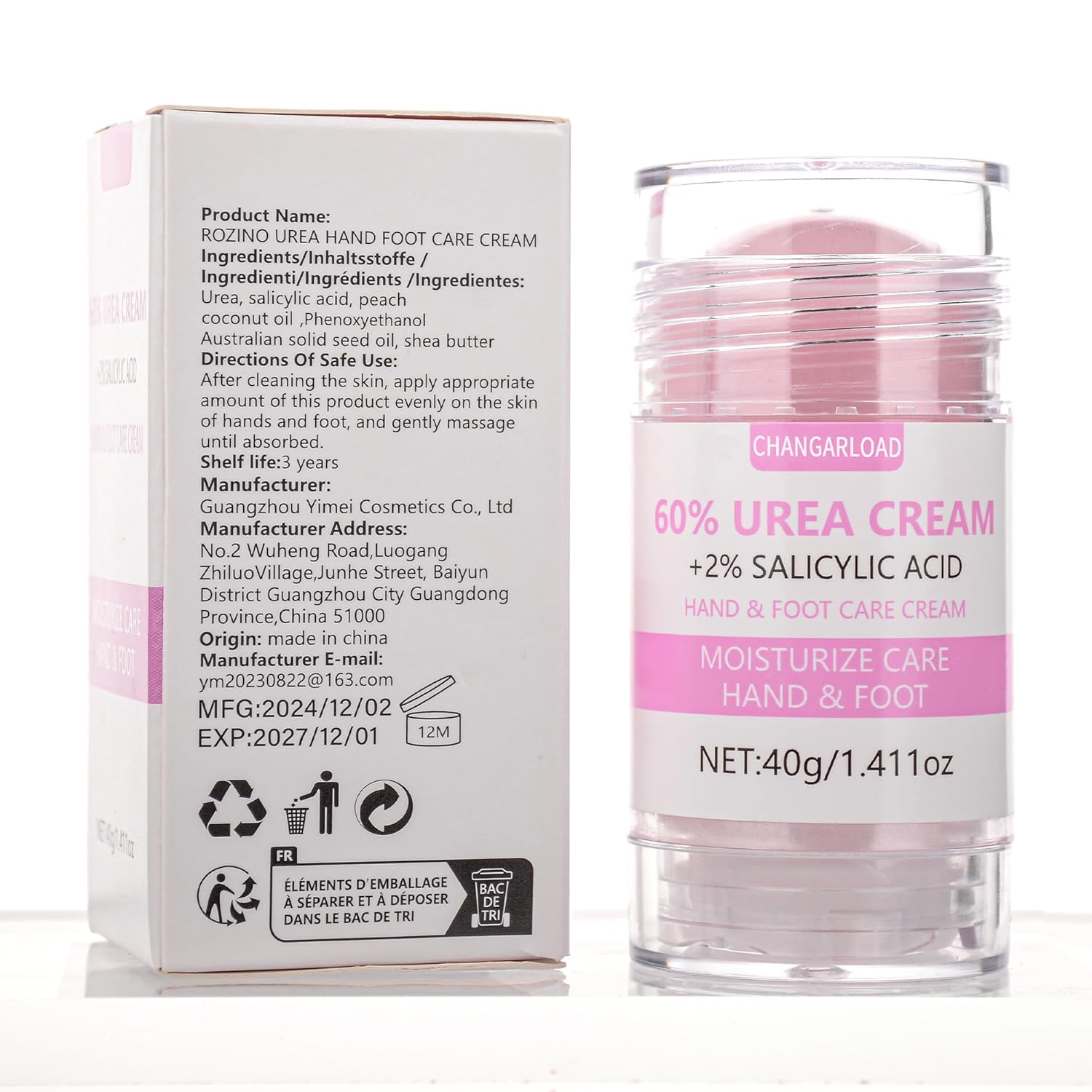 Maximum Strength Urea Foot Cream Intensive Repair Dry Cracked Skin 1.41 Oz - Image 9
