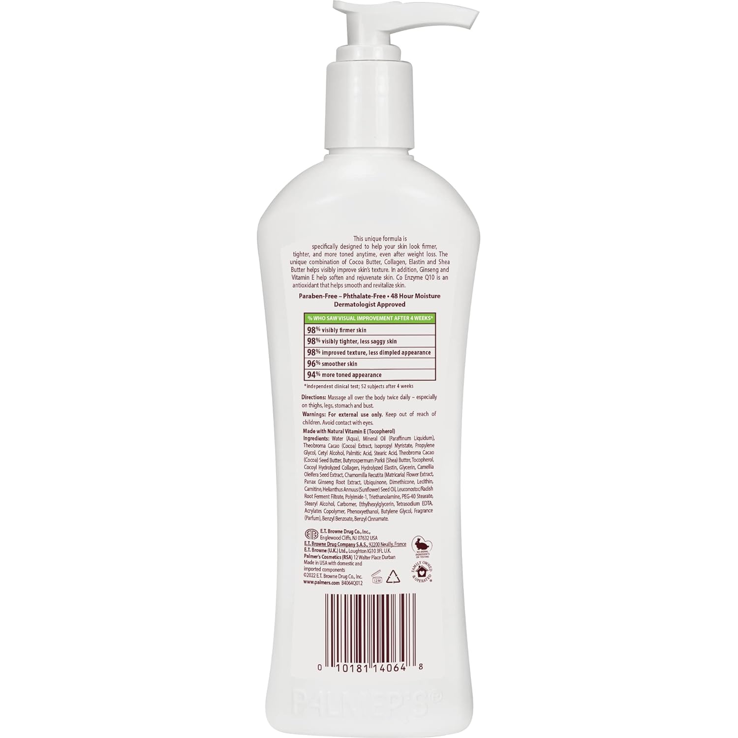Palmer's Cocoa Butter Formula with Vitamin E + Q10 Firming Butter Body Lotion, Postpartum Essentials Skin Care, Shea Butter, Collagen and Elastin, 10.6 Fl Oz - Image 6