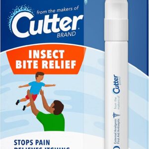 Cutter BiteMD Insect Bite Relief Stick, Analgesic And Antiseptic 0.5 Fl Oz (Pack of 1)