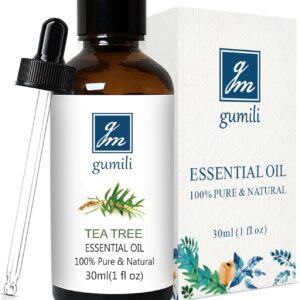 Tea Tree Oil for Skin, Hair, Nail Fungus, Face Body Wash, Foot Soak, Spray, 100% Pure Tea Tree Essential Oil - 30ml