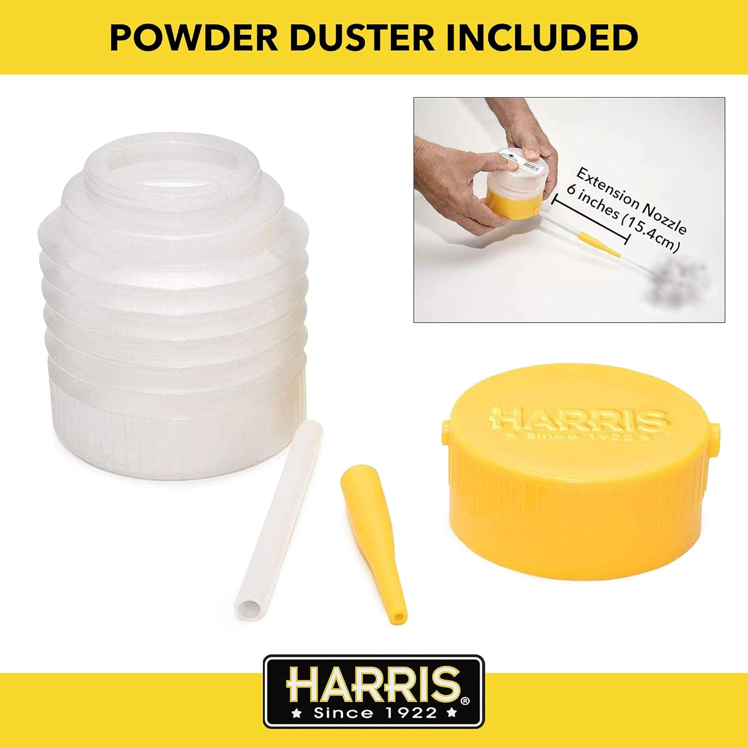 Harris Bed Bug Killer, Diatomaceous Earth (4lb with Duster Included Inside The Bag) - Image 5