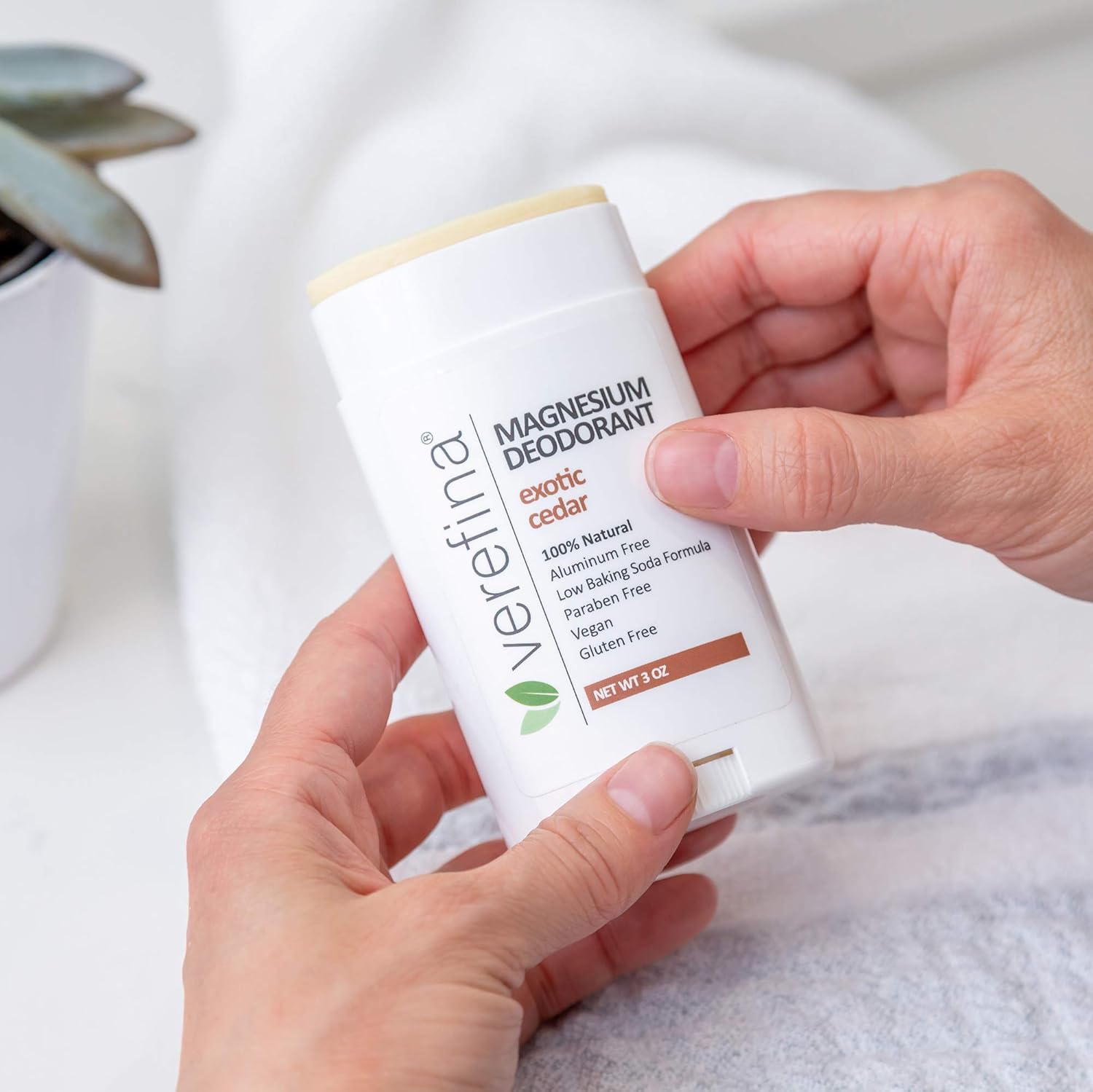 Aluminum-Free Natural Deodorant for Men & Women, Hypoallergenic, Vegan, 3 Oz Stick - Image 7