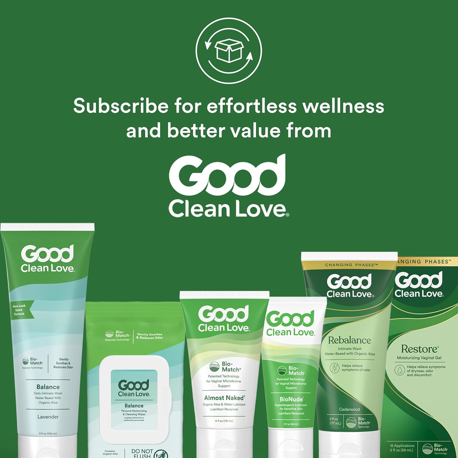 Good Clean Love Rehydrate Ultra Moisturizing Vaginal Gel with Hyaluronic Acid, pH-Balanced Vaginal Moisturizer, Water-Based Feminine Care, Long Lasting Relief from Dryness & Discomfort, 2 Oz - Image 7
