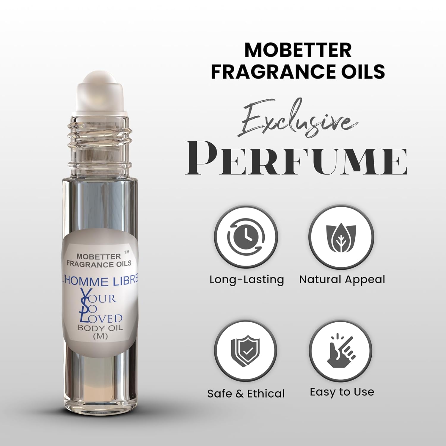 MOBETTER FRAGRANCE OILS L'Homme Libre Your So Loved Men Fragrance Body Oil - Image 2