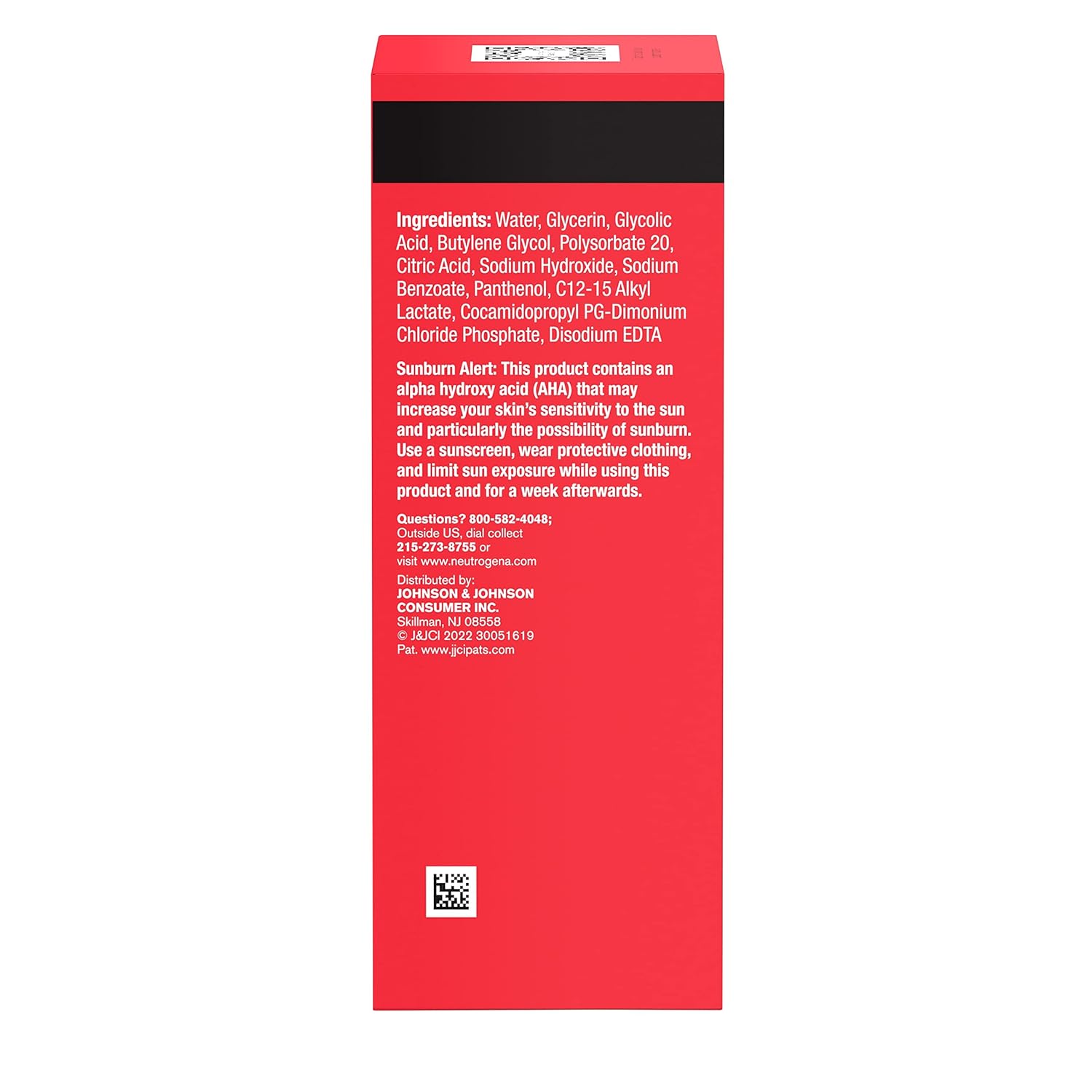 Neutrogena Stubborn Texture Liquid Exfoliant with 7% AHA Blend & Pro-Vitamin B5 designed for Acne-Prone & Oily Skin, Liquid Face Exfoliator, Oil- & Fragrance-Free, 4.3 fl. oz - Image 8