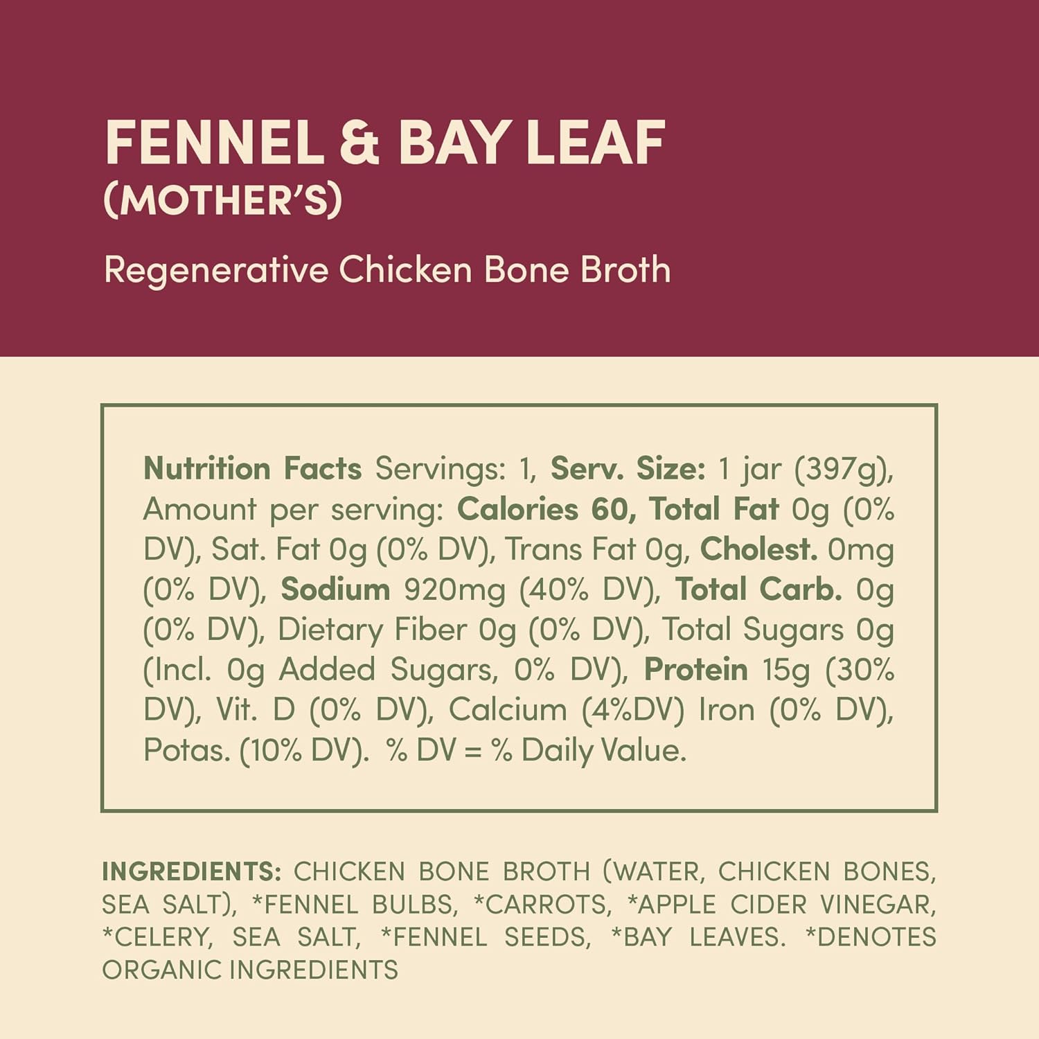 FOND Pasture-Raised Chicken Bone Broth Variety Pack 32 oz Twin Pack - Image 3