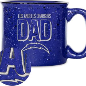 Rico Industries NFL Football Dad 12oz Laser Engraved Campfire Mug