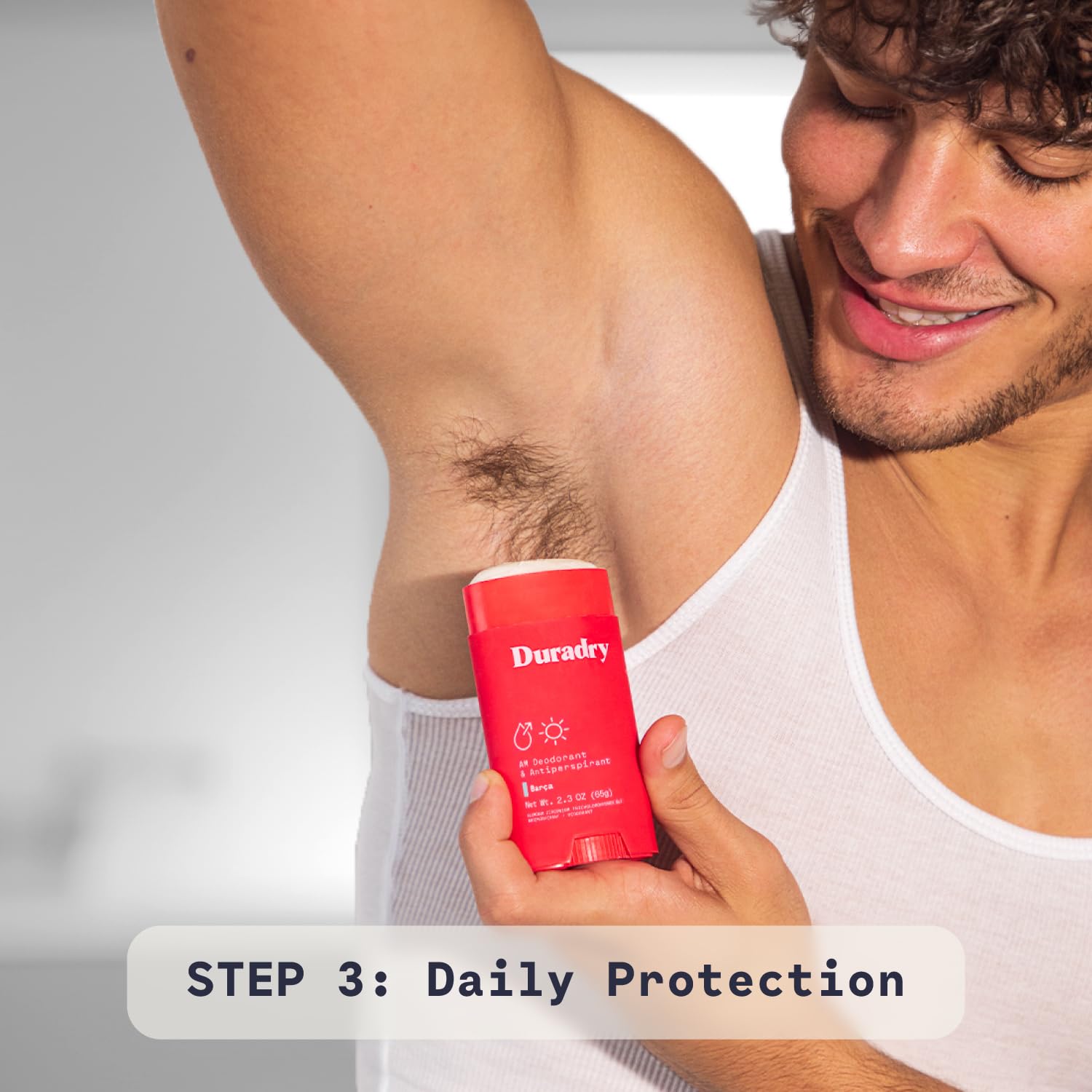 Duradry 3-Step Underarm Sweating System Antiperspirant Stick Gel Body Wash 3 oz - Image 5