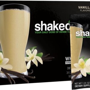 BODi Shakeology Whey Protein Powder Blend – Gluten-Free Shake with Vitamins and Minerals – Helps Support Healthy Weight Loss, Lean Muscle, Gut Health - Vanilla, 14 Servings