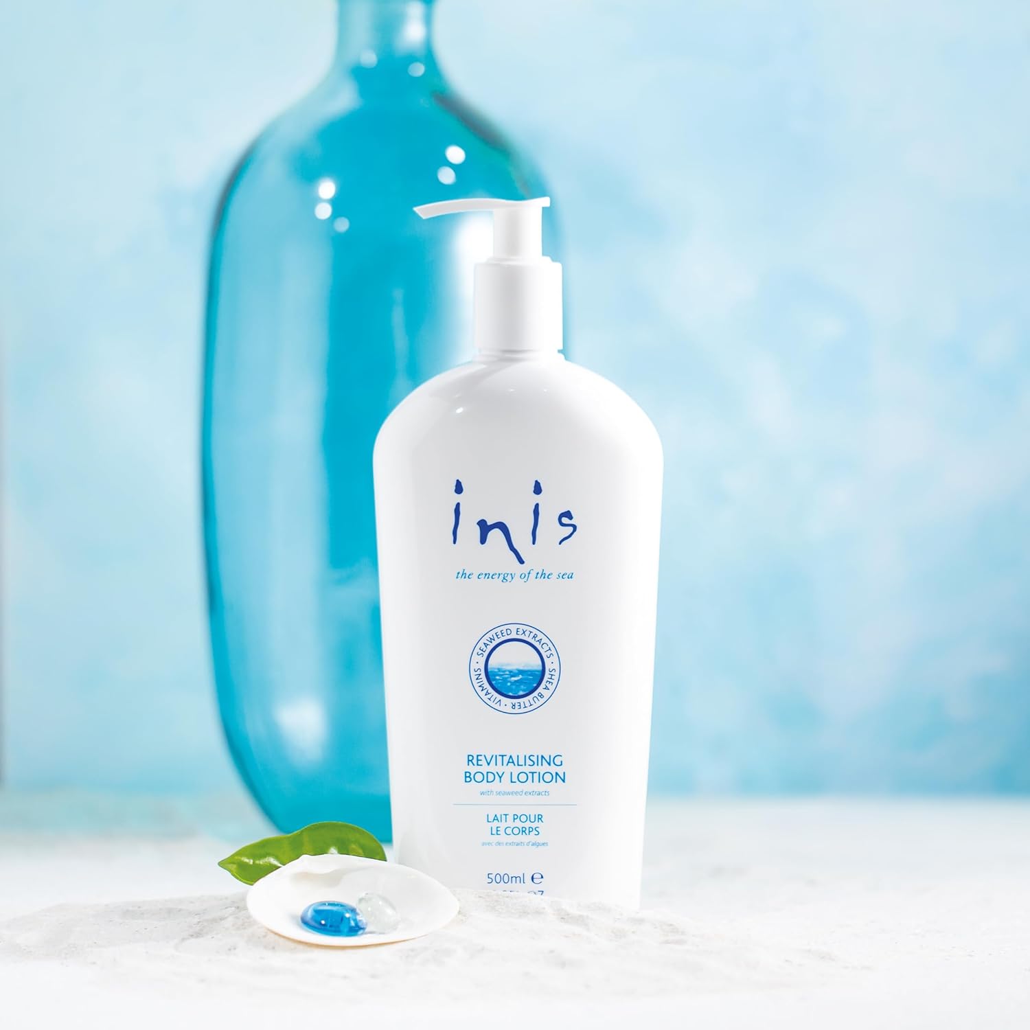 Inis the Energy of the Sea Revitalizing Body Lotion for Women and Men - Body Moisturizer with Vitamin E & Shea Butter - 16.9 Fl Oz - Image 2
