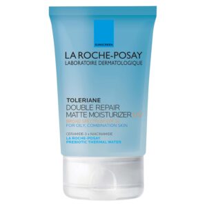 La Roche-Posay Toleriane Double Repair Matte Face Moisturizer, Daily Moisturizer For Oily Skin With Ceramide And Niacinamide For All Skin Tones, Oil Free, Non-Comedogenic, Available with SPF 30