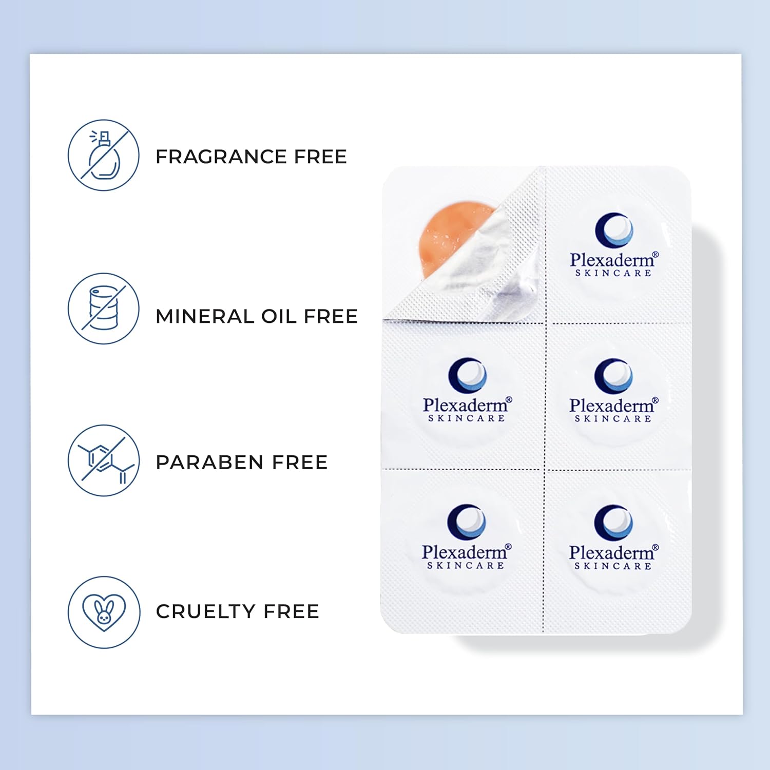 Plexaderm Rapid Reduction Eye Serum - Visibly Reduces Under-Eye Bags, Wrinkles, Dark Circles, Fine Lines & Crow's Feet Instantly, Anti Aging Wrinkle Remover for Face, 30 Single Use Pods - Image 8