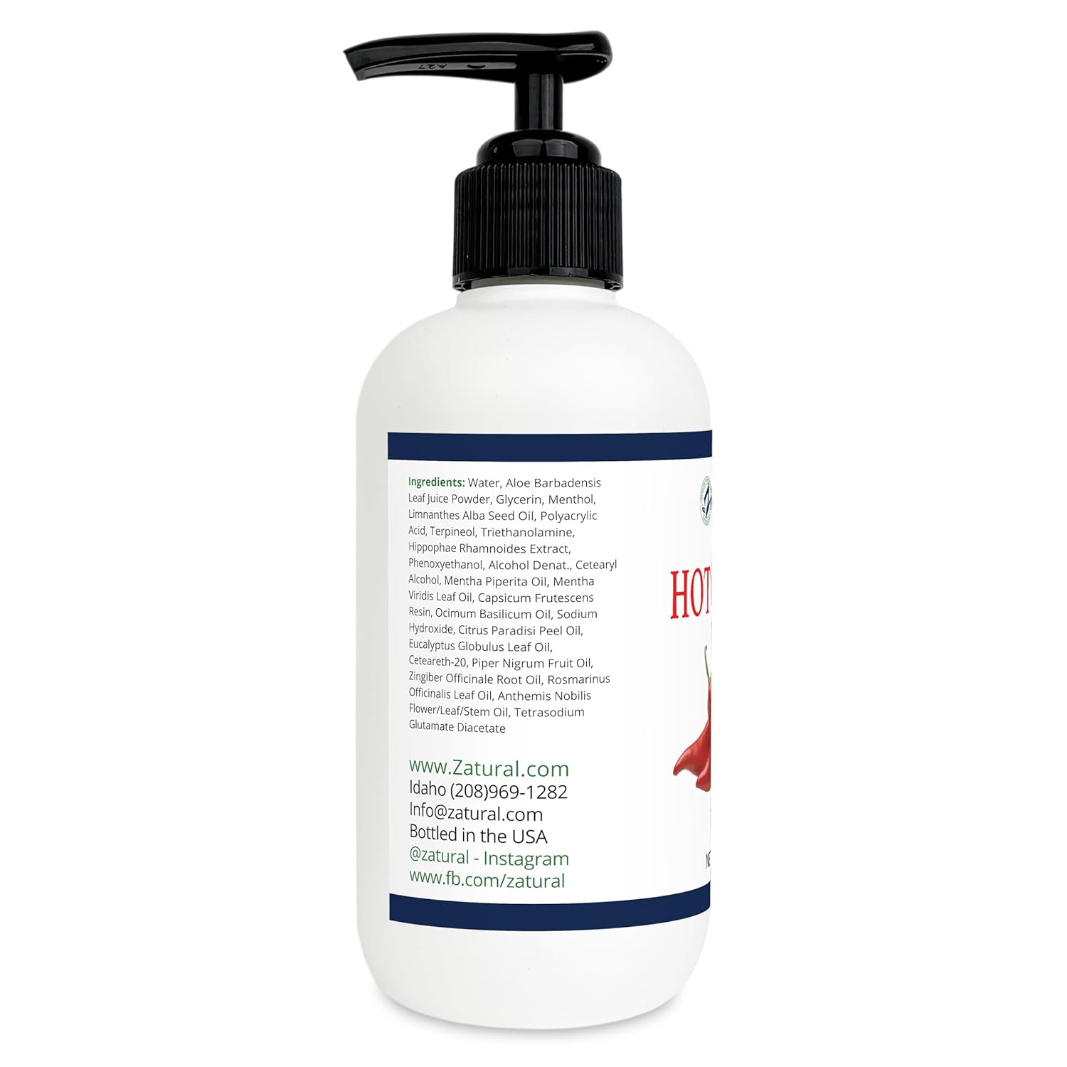 Organic Hot Cream-Cellulite Cream-Muscle Rub-Body Wraps-Belly Fat-Skin Firming & Weight Loss-Professional Therapeutic Grade-Doctor Formulated (Pump) - Image 7