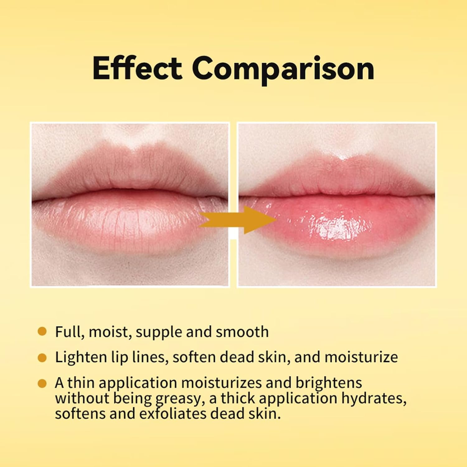 Propolis Lip Gel, Honey Lip Butter, Hydrating Overnight Lip Balm, 12hrs Long-lasting Moisture, Sanitary Twister (2 Pack) - Image 3