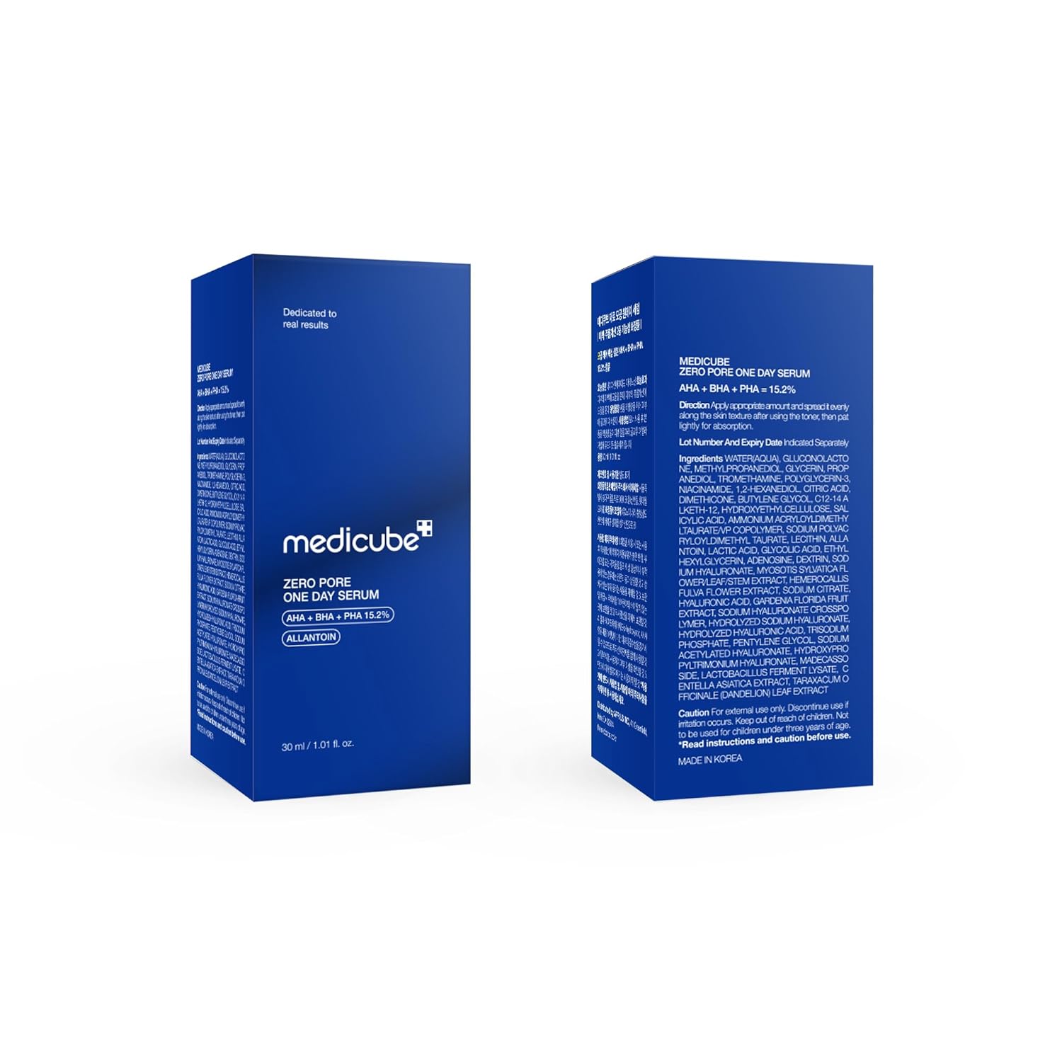 Medicube Zero Pore One-Day Serum 1.01 fl oz Overnight Resurfacing AHA BHA PHA Niacinamide - Image 7