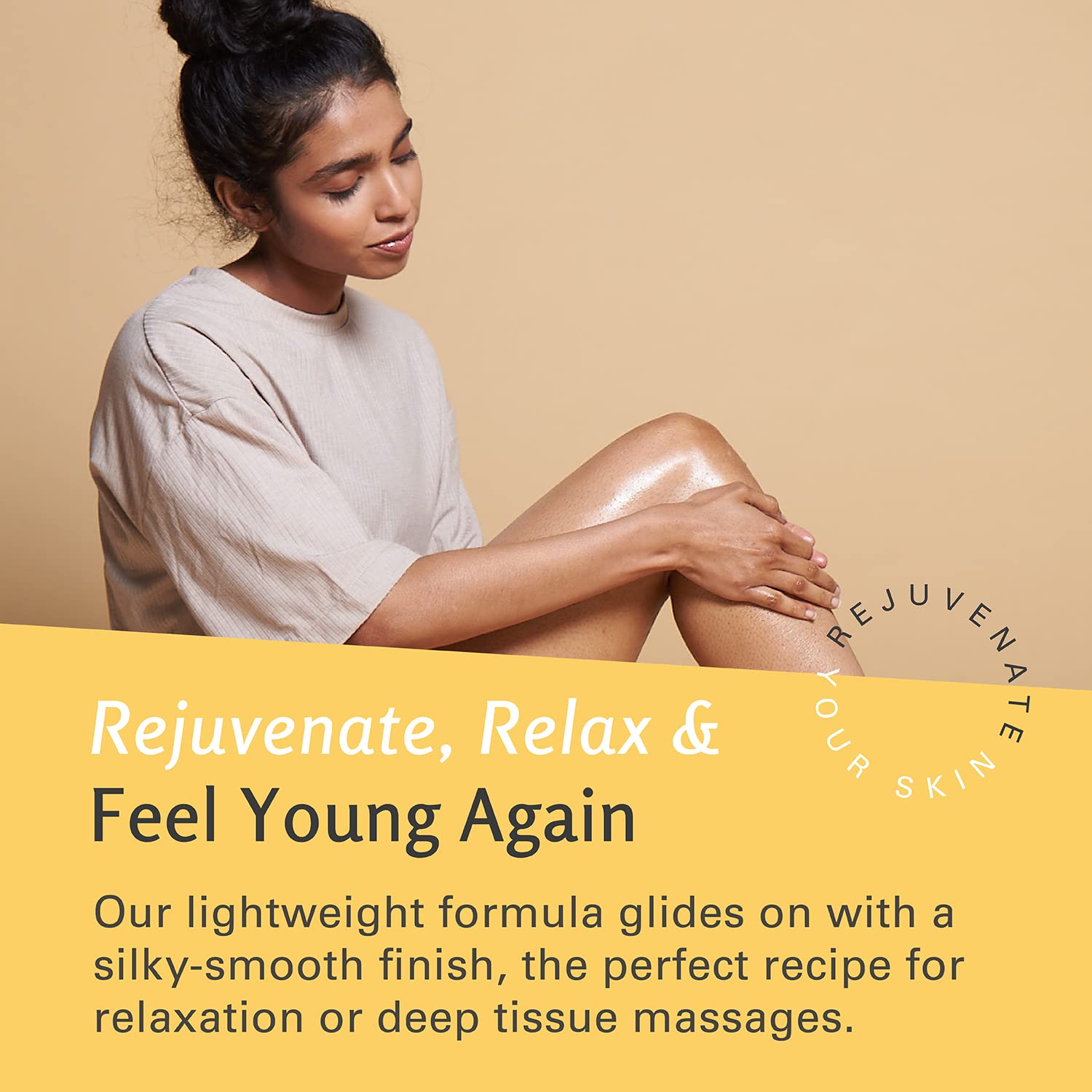 Ylang Ylang Ginger Massage Oil 8oz with Collagen and Stem Cells for Detox and Skin Firming - Image 7