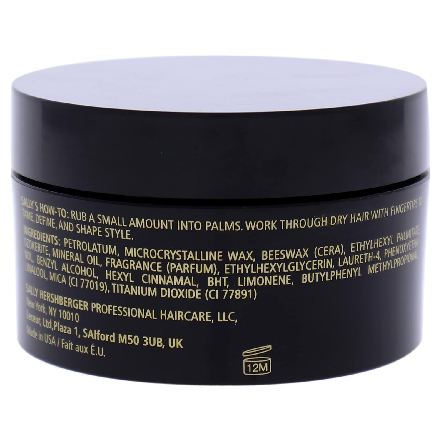 Sally Hershberger 24K Hair Shaping Balm 1.7oz Flexible Hold Pomade for All Hair Types - Image 9