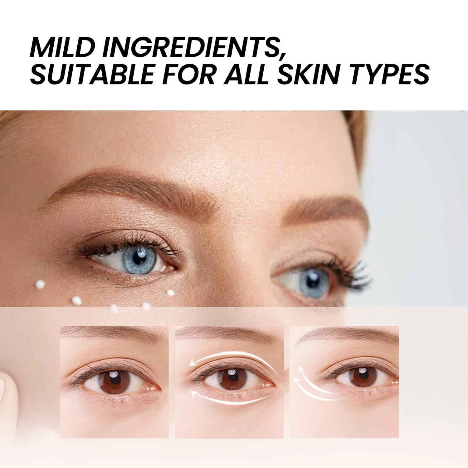 Instant Firming Eye Cream for Under Eye Bags, Dark Circles, Puffiness, 1 oz - Image 9